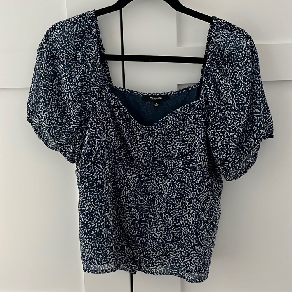 Madewell blouse💙